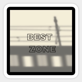 Best Zone Sticker